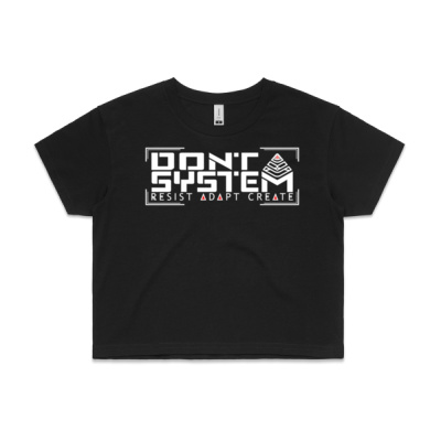 Don't System Women's Cropped Tee Thumbnail