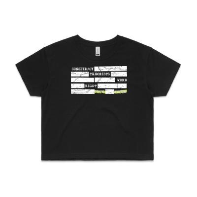 Censored Women's Cropped Tee Thumbnail