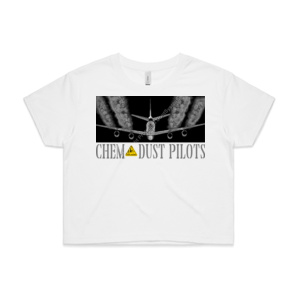Chemdust Pilots Women's Cropped Tee Thumbnail
