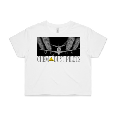 Chemdust Pilots Women's Cropped Tee Thumbnail
